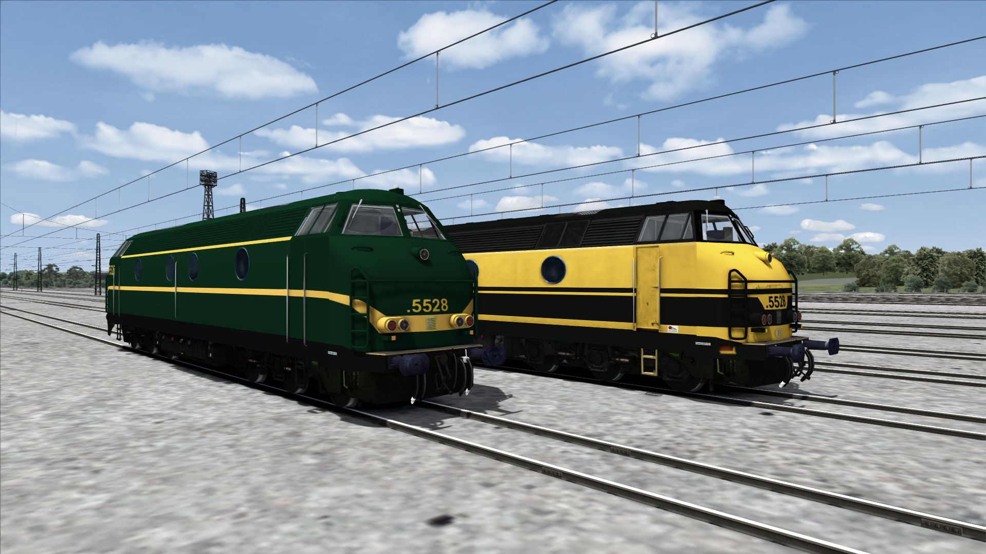 NMBS/SNCB HLD 5528 - Rail Sim Belgium