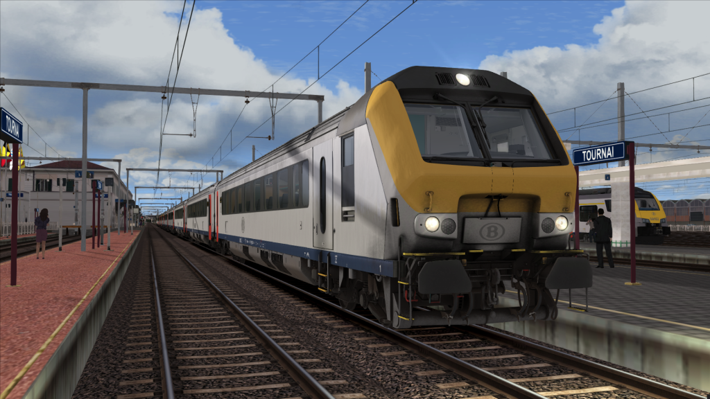 NMBS/SNCB I11 rijtuigen Rail Sim Belgium