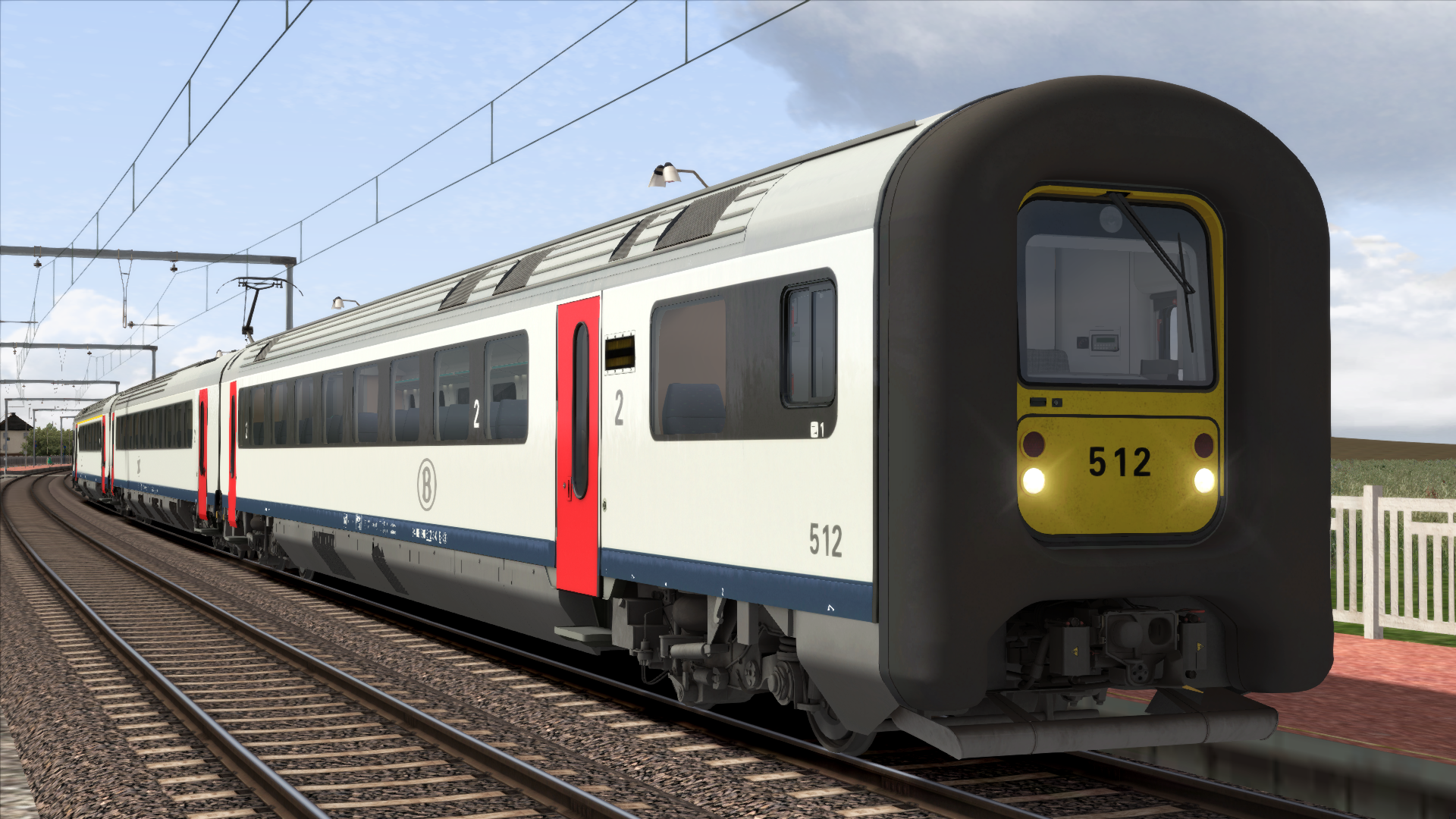 NMBS/SNCB MS96 "Deense Neus" - Rail Sim Belgium